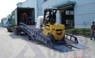 用了這個，可以讓您365天出貨不停歇-移動式液壓登車橋